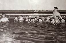 swim nude naked swimming ymca vintage class lessons pool school coed boys cfnm pools team 1960 frank answers spokane high