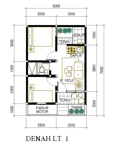 Kumpulan desain rumah minimalis terbaru. 5 Contoh Denah Rumah Sederhana 2013 - Inspirasi Desain ...