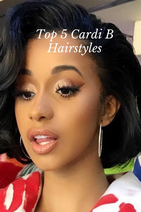 Then i shortened it to cardi b. Top 5 Best Cardi B Hairstyles | Cardi b hairstyles, Hair ...