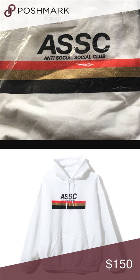 Sweats aren't just for wearing to the gym. AntiSocialSocialClub Type R Hoodie NWT | Assc hoodie ...