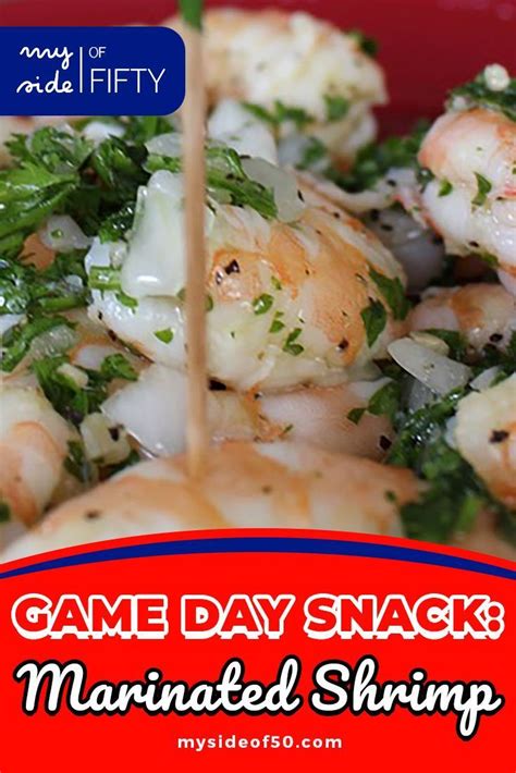 Spend less time making thanksgiving hors d'oeuvres and more time eating them. Delicious Marinated Shrimp Appetizer | Tailgate food, Easy tailgate food, Marinated shrimp