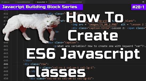 A class encapsulates data and functions that manipulate data. What is a Class in Javascript - ES6 Class Tutorial ...
