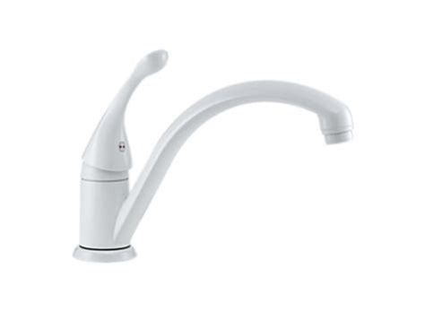 Find great deals on ebay for kitchen faucet white. Delta Single Handle Kitchen Faucet, White Finish | The ...