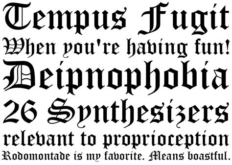 Maybe you would like to learn more about one of these? Monotype Old English Text Std Fonts