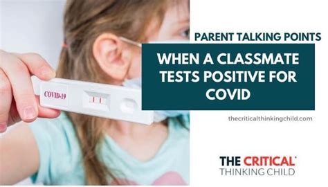 Additionally, this app has helped me put space between myself and a mean backhanded person. Parent Talking Points: When a ClassmateTests Positive for ...