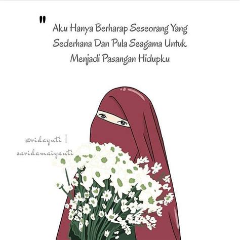 Kekuatan untuk mencintai adalah anugerah terbesar yang diberiakan tuhan kepada manusia, sebab kekuatan itu tidak akan mampu direnggut dari manusia yang mencinta. Menakjubkan 27+ Gambar Kartun Muslimah Dan Kata Bijak ...