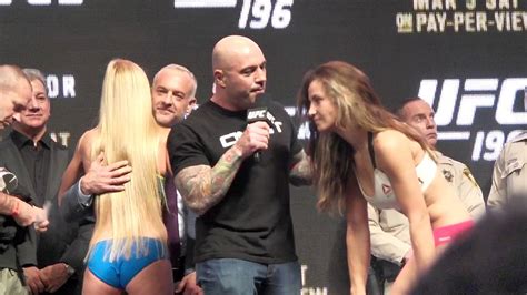 Rebilas from usa today sports. UFC 196: HOLLY HOLM VS MIESHA TATE WEIGH IN - YouTube