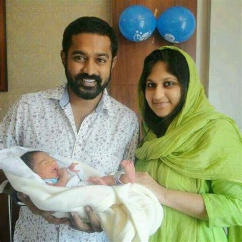 On june 1, a gala reception for the entire film industry will be held in kochi. Actor Asif Ali and Wife with Son Photo