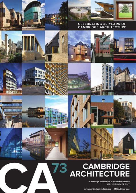 Chair@cambridgearchitects.org chelmsford chapter of architects chair: Cambridge Architecture Gazette CA73 by Bright Publishing ...