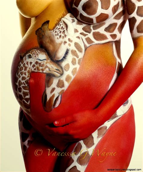 Human body undergoes enormous changes during pregnancy. Pregnant Body Art | Body Art Pictures