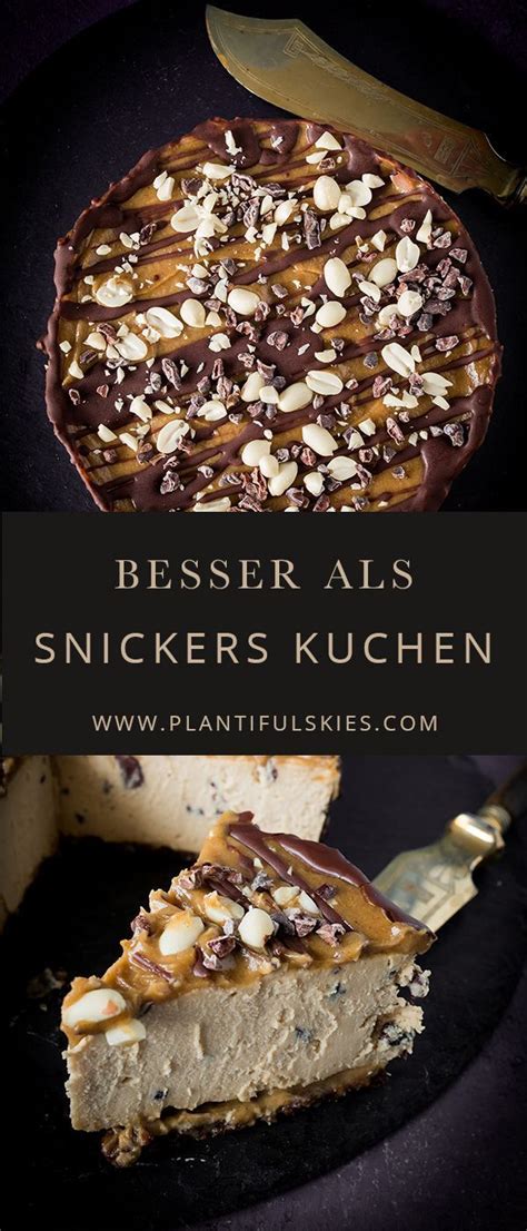 Snickers käsekuchen, vegan, glutenfrei & fermentiert. Snickers Käsekuchen | Rezept | Snickers kuchen, Lecker und ...