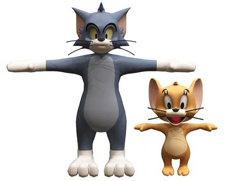 You merry games with their favorite characters ! 3D model game-ready tom and jerry | CGTrader