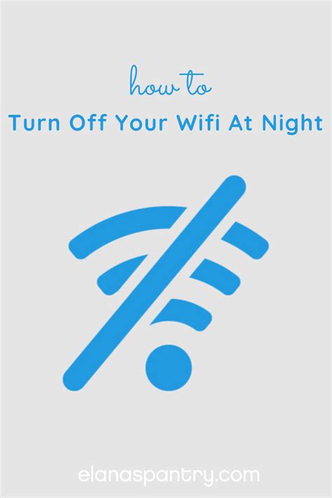 Select the days you want the schedule to apply to and you can pause access at 10 pm and then resume access at 8 am. How to Turn Off Your WiFi at Night | Elana's Pantry | Wifi ...