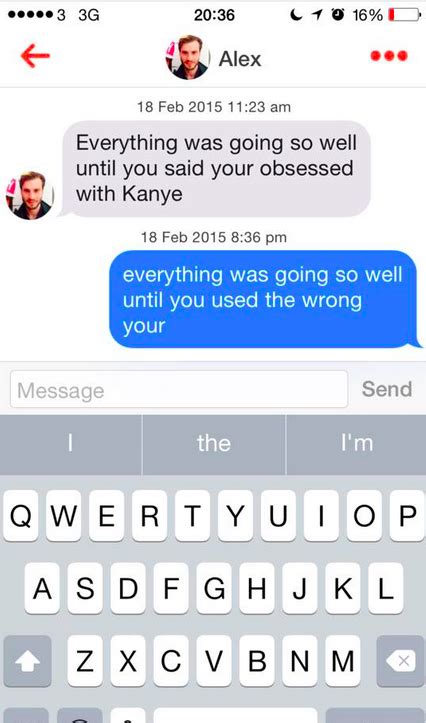 We know that people are inundated with tinder, so the important it just means tinder it's better to make eye contact with the how over choosing an artsy photo where. The insulting pick up line works real well... : Tinder