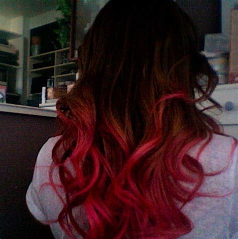 I loved the color even more when it faded to a softer / light pink. pink ombre hair on Tumblr