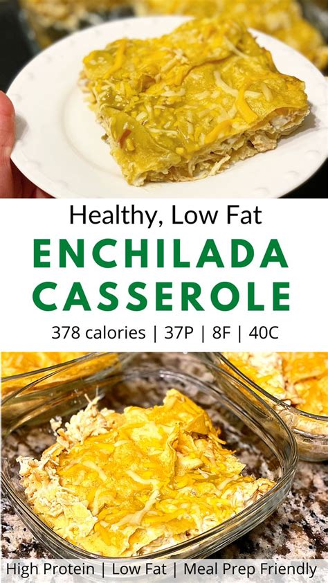 They're easy to sprinkle on everything. Low Calorie Chicken Enchilada Casserole in 2020 | Healthy casserole recipes, Low calorie chicken ...