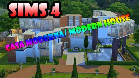 Casa moderna para o the sims 4 feita em oasis spring. Los Sims 4: Casa Moderna / Modern house + Descarga ...