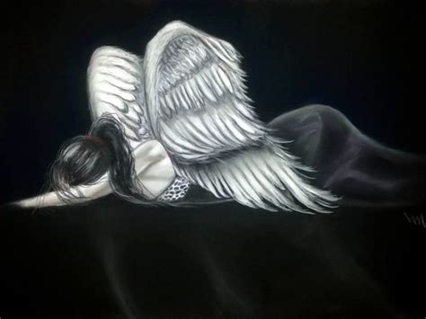 Fond de noël avec des anges coupe de papier sur bois. "velvet" : ange allongé sur le sol série retiens tes ...