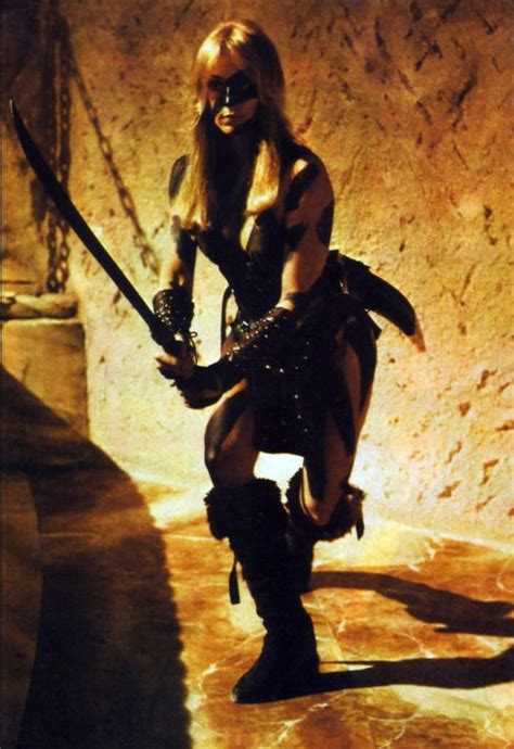 All the gods, they cannot sever us. The Awesome Sandahl Bergman as Valeria, the Daring. - in ...