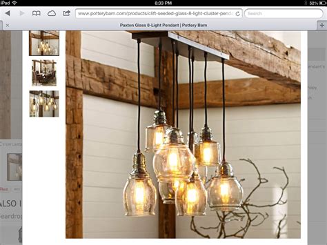 Maybe you would like to learn more about one of these? Pottery barn - Paxton glass | Rustic lighting, Pendant ...