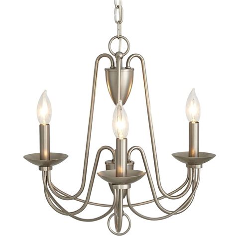 Country / cottage pendant light bronze lasalle by quoizel lighting. allen + roth Wintonburg 3-Light Brushed Nickel French ...