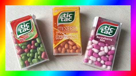 Sugar*, maltodextrin, tartaric acid, gum arabic, rice starch, artificial flavors, malic you will receive (8) 3.4 oz bottle packs of tic tac fresh breath mints, apple mix (each bottle contains 200 mints). 3 UNBELIEVABLE NEW TIC TAC FLAVORS I WOULD KILL FOR ...