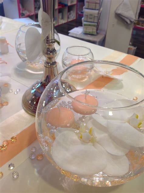 Maybe you would like to learn more about one of these? Wedding decoration in apricot and white made by Princess ...