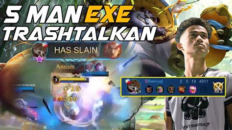 The team is composed of renzio, e2max, keilvj, ch4knu, z4pnu and kelra. TRASHTALKAN ni e2max 5 man EXE! - YouTube