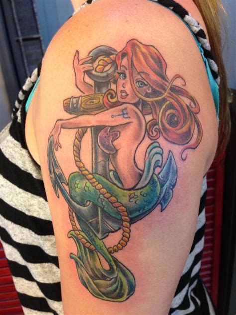 Bird and anchor tattoo designs. 72 Beautiful Mermaid Tattoos Design - Mens Craze