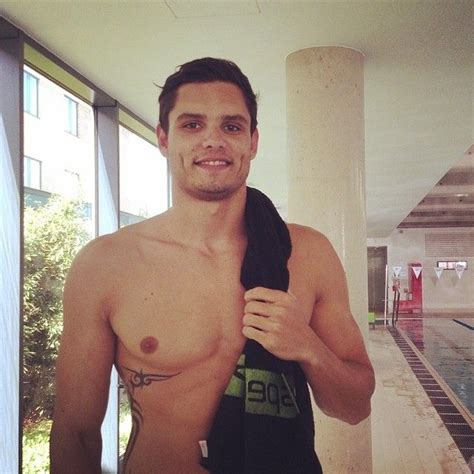 Qualification en finale des mondiaux de natation de barcelone 2013. Florent Manaudou (FRA) at the Speedo photoshoot # ...