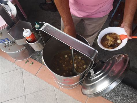 Fish maw, about 3 pieces, prepped as instructed pork, sliced or minced shitake mushrooms, soaked and sliced black fungus mushrooms, soaked and cut to smaller pieces ginger, chopped garlic, chopped fresh bamboo shoot, sliced thinly. food+road trip: Fish Maw Soup @ Betong, Thailand.