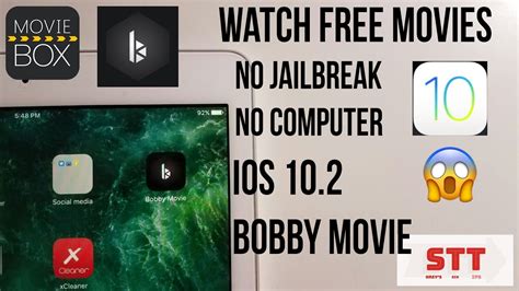 Before that check, the bobby moviebox app features below. Get Bobby Movie iOS 10.2.1 NO JAILBREAK NO COMPUTER