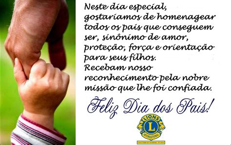 Melhor do que ter você como pai, é meus filhos terem você como vovô. Lions Clube de Cravinhos - WE SERVE: Feliz Dia dos Pais!!