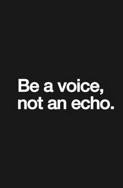 When the whole world is silent, even one voice becomes powerful. yeah don't be silent | Voice quotes, Inspiring quotes ...