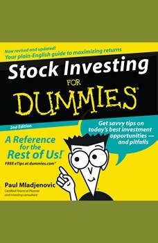 Social & copy trading articles. Download Stock Investing for Dummies 2nd Ed. Audiobook by Paul Mladjenovic | AudiobooksNow.com