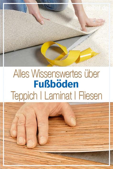 Laminat funktioniert in solchen situationen besser. Fußboden | selbst.de | Fußboden, Flauschiger teppich ...