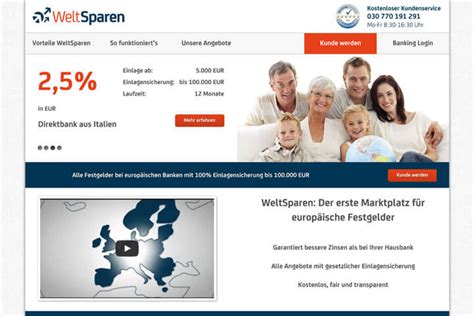 Anders als bei anderen banken, wird bei der comdirect bank eine anlage über drei monate als festgeld angeboten. WeltSparen verspricht höhere Zinsen als bei deutschen ...