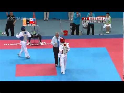 En inglés, asiad) son un evento multideportivo que se celebra cada cuatro años y en el que participan deportistas de todos los países de asia pertenecientes al consejo. Juegos asiáticos de Taekwondo 2010 final femenina de 73 kg. KOREA VS CHINA 2/2 - YouTube