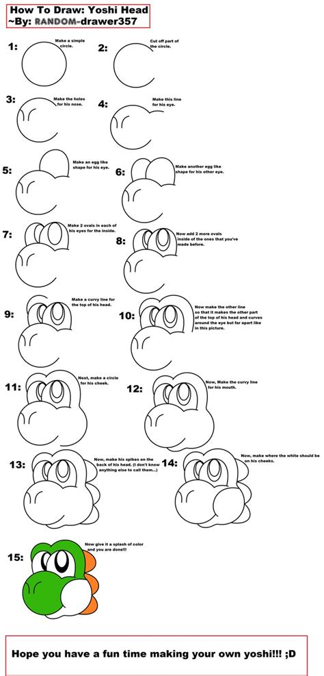 Colorimetry is the science and technology used to quantify and describe physically the human color perception. it is similar to spectrophotometry, but is distinguished by its interest in reducing spectra to the physical correlates of color perception, most often the cie 1931 xyz color space tristimulus values and related quantities. How To Draw: Yoshi Head by RANDOM-drawer357 on deviantART | Yoshi drawing, Learn to sketch, Drawings