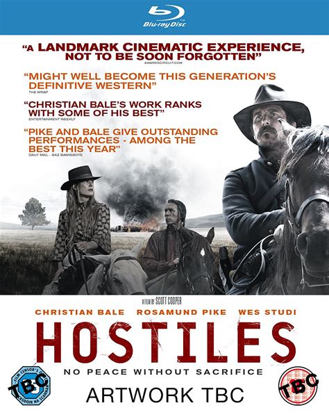 En 1892, le capitaine de cavalerie joseph blocker, ancien héros de guerre devenu gardien de prison. Hostiles Blu-Ray 2017 (Original) - DVD PLANET STORE