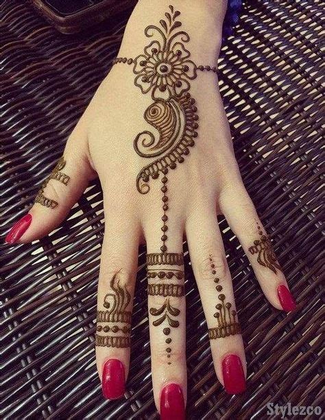 1.0.6.1 hal hal yang perlu kamu perhatikan sebelum memakai henna : Foto Henna Tangan Simple - Motif Gambar Henna Tangan ...