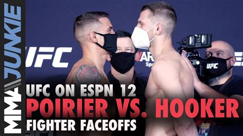 Ngannou 2 was a mixed martial arts event produced by the ultimate fighting championship that took place on march 27, 2021 at the ufc apex facility in enterprise, nevada. UFC on ESPN 12 full fight card faceoffs - YouTube