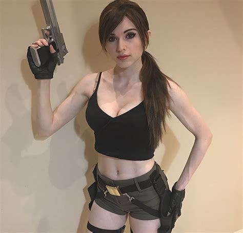 Streamer, model (see the fun links on my linktree). Amouranth 😈 @Patreon on Twitter: "Lara Croft live on ...