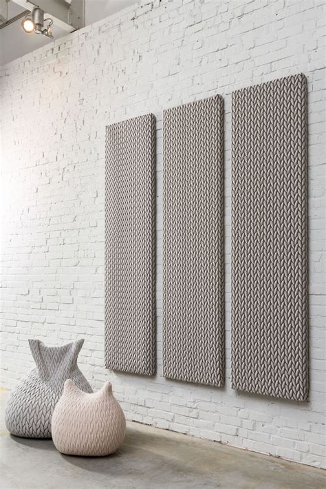 That's why we've came up with a very cheap and simple diy solution for creating your own sound absorption panels. Cello acoustic textile panels, architextiles by Aleksandra ...