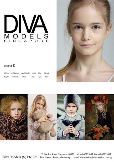 Your modeling portfolio is essentially your resume. ModelScouts.com Model Marta K. - Comp Card Diva Models ...