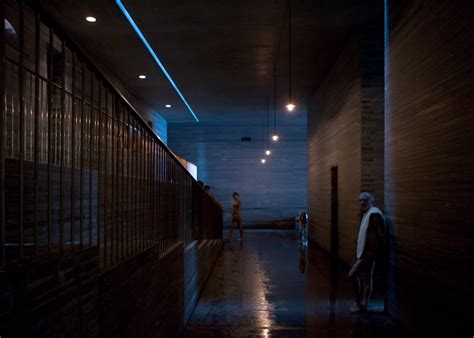 Aus einheimischen quarzit gebaut, von peter zumthor. Therme Vals - Arkitektuel