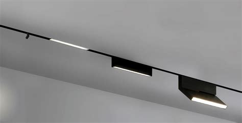 Track lighting offers a good deal of versatility, allowing flexibility in both size and position. Kezu Online Magnetic Lighting System - simple track ...