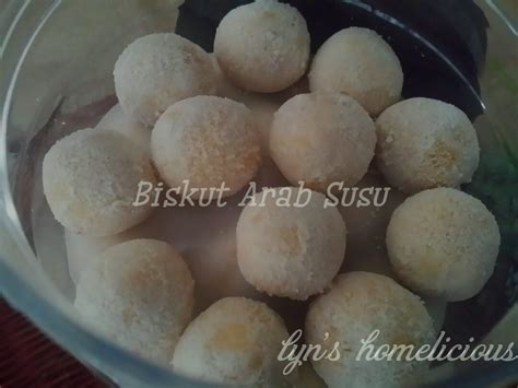 With this easy recipe you can learn how to make milky arab cookies (biskut arab susu), a delicious and addictive sweet treat. Biskut Arab Susu Cair Di Mulut Sukatan Cawan - LYN'S ...