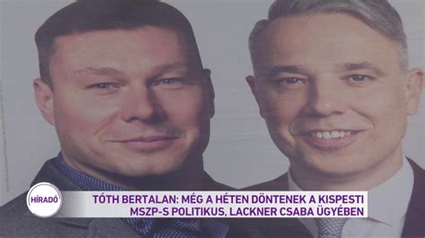 Mi lesz a választás után a sétáló budapesttel? Tóth Bertalan: még a héten döntenek a kispesti MSZP-s ...