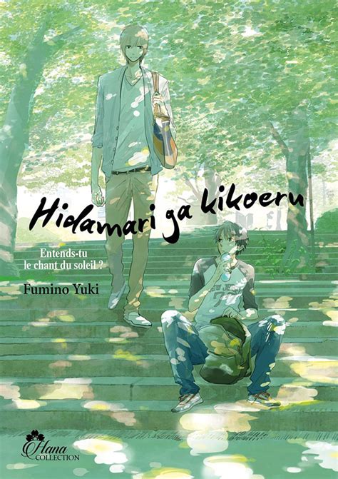 Escolar, drama, yaoi, romance, juvenil. Hidamari ga kikoeru - Manga série - Manga news